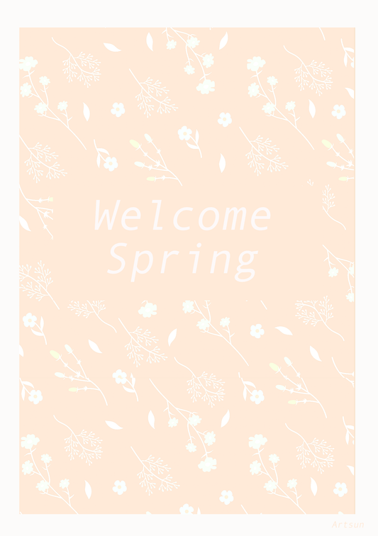 Welcome Spring Poster