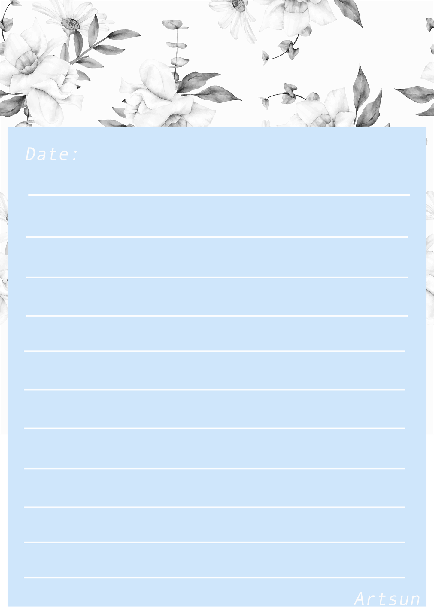 Sky Notes Sheet